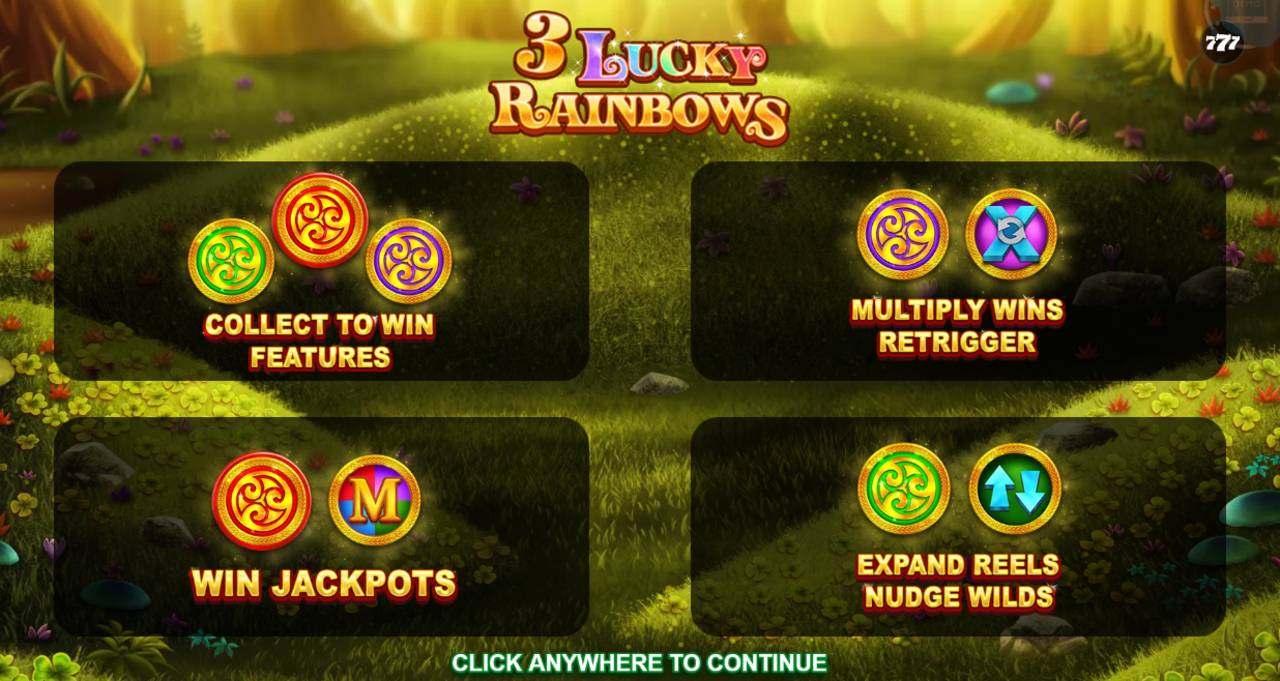 3 Lucky Rainbows (SpinPlay Games) Image 1
